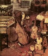 BRUEGHEL, Jan the Elder The Sense of Hearing (detail) d USA oil painting reproduction